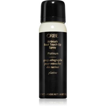 Oribe Airbrush Root Touch-Up Spray spray instant pentru camuflarea rădăcinilor crescute culoare Platinum 75 ml