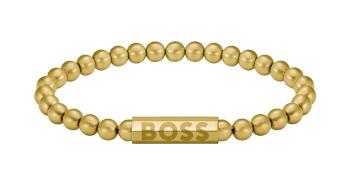 Hugo Boss Brățară placată cu aur cu mărgele Sphere 1580666 19 cm