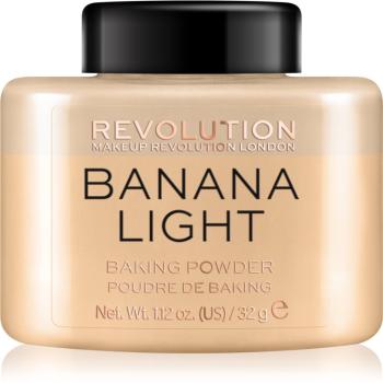Makeup Revolution Baking Powder pudra culoare Banana Light 32 g