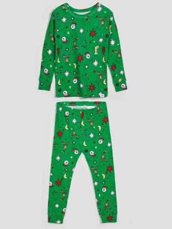 GAP Christmas Pijamale pentru copii Verde