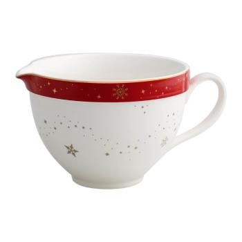 Bol din porțelan cu motive de Crăciun Brandani Alleluia New Bone China, ⌀ 19 cm