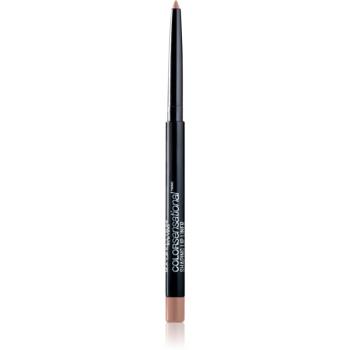 Maybelline Color Sensational Shaping Lip Liner creion contur pentru buze cu ascutitoare culoare 10 Nude Whisper 1,2 g