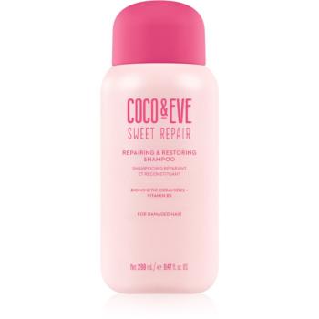 Coco & Eve Sweet Repair Repairing & Restoring Shampoo șampon intens cu efect de regenerare pentru par deteriorat si vopsit 280 ml