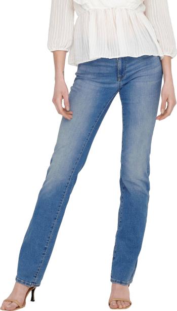 ONLY Blugi pentru femei ONLALICIA Straight Fit 15258103 Medium Blue Denim 26/34