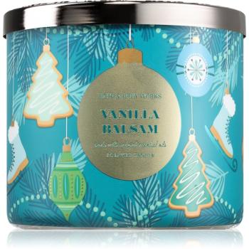 Bath & Body Works Vanilla Balsam lumânare parfumată 411 g