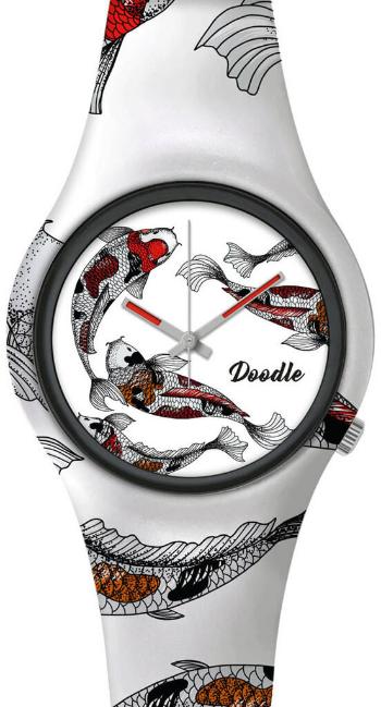 Doodle Oriental Mood Koi Carp Red DOAR001