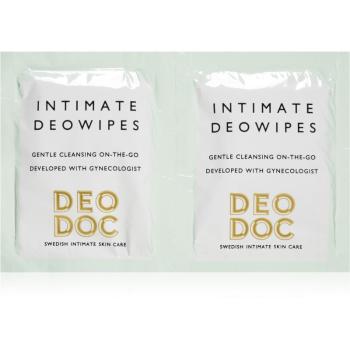 DeoDoc DeoWipes Jasmine Pear servetele umede pentru igiena intima 10 buc