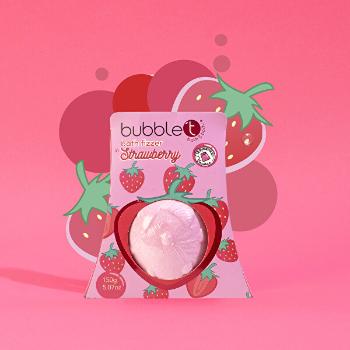 Bubble T Cosmetics Bombă efervescentă pentru baie Strawberry (Bath Fizzer) 150 g