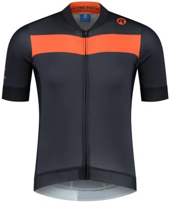 Tricou de ciclism Rogelli Prime gri / portocaliu ROG351438