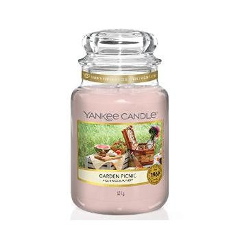 Yankee Candle Lumânare aromatica Classic mare Garden Picnic 623 g