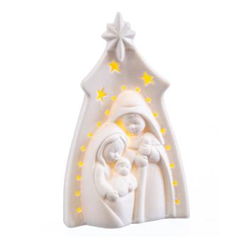 Figurină de Crăciun din porțelan Nativity Scene Unimasa, înălțime 13,5 cm