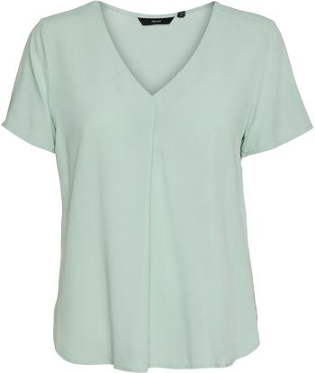 Vero Moda Tricou pentru femei VMBRIT Loose Fit 10285552 Silt Green S