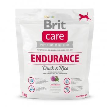 BRIT Care Endurance, Rață cu Orez, hrană uscată câini, activitate intensă, 1kg