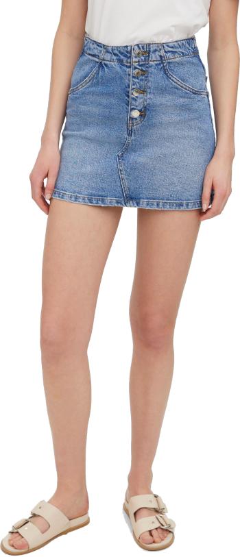 Vero Moda Fustă pentru femei VMBRENDA 10265281 Light Blue Denim M