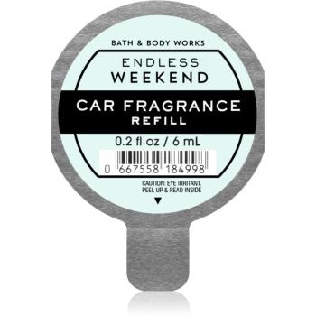 Bath & Body Works Endless Weekend parfum pentru masina rezervă 6 ml