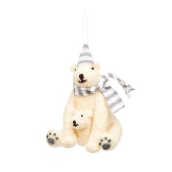 Figurină de Crăciun Polar Bear – Sass & Belle