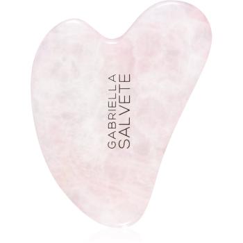 Gabriella Salvete Gua Sha Rose Quartz accesoriu de masaj facial 1 buc