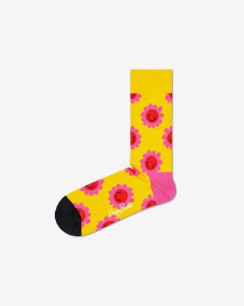 Happy Socks Smile Flower Șosete Galben