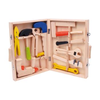 Set unelte și cutie din lemn pentru copii Legler Toy