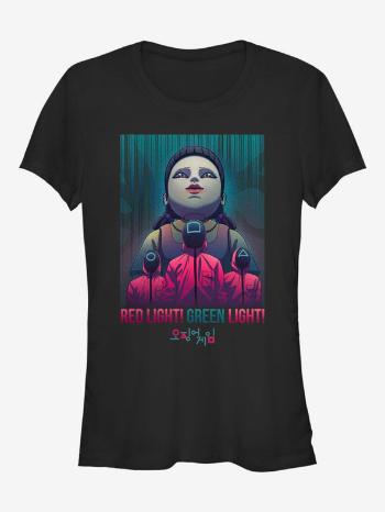 ZOOT.Fan Netflix Red Light Eyes Tricou Negru