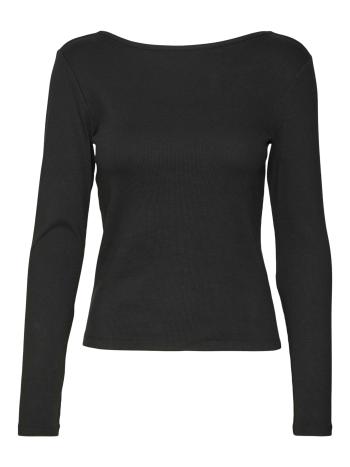 Vero Moda Tricou pentru femei VMCHLOE Tight Fit 10314406 Black XS