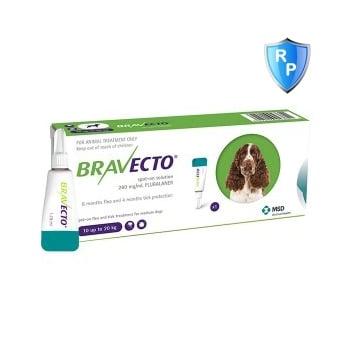 Bravecto Spot On Dog 500 mg, 10-20 kg, 1 pipeta