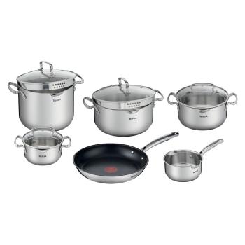 Set vase pentru gătit  din inox 10 buc. Duetto+ – Tefal