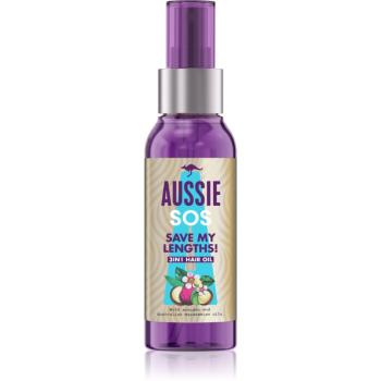 Aussie SOS Save My Lengths! 3in1 Hair Oil Ulei nutritiv pentru păr 100 ml