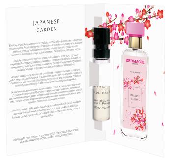 Dermacol Apă de parfum cu miros de trandafir si iasomie albă Japanese Garden tester 2 ml