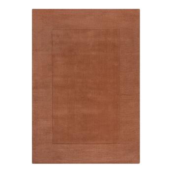 Covor cărămiziu din lână 200x290 cm – Flair Rugs