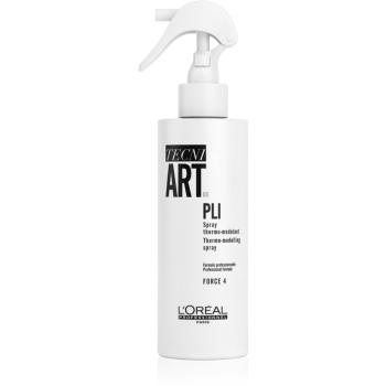 L’Oréal Professionnel Tecni.Art Pli Shaper spray fixativ cu protectie termica pentru păr 190 ml