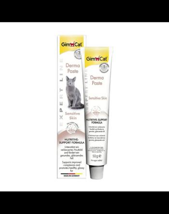 GIMCAT Expert Line Derma Paste 50 g pasta pisici pentru piele sanatoasa