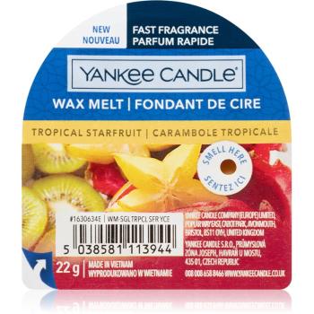 Yankee Candle Tropical Starfruit ceară pentru aromatizator 22 g