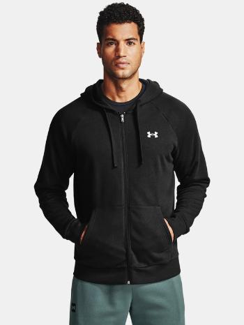 Under Armour UA Rival Cotton FZ Hoodie Hanorac Negru