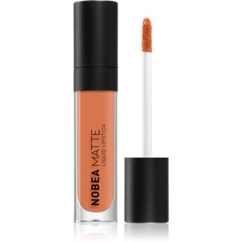 NOBEA Day-to-Day Matte Liquid Lipstick ruj lichid mat culoare Cinnamon #M05 7 ml