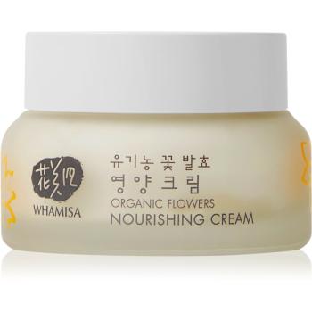 WHAMISA Organic Flowers Nourishing Cream crema de fata hranitoare 51 ml