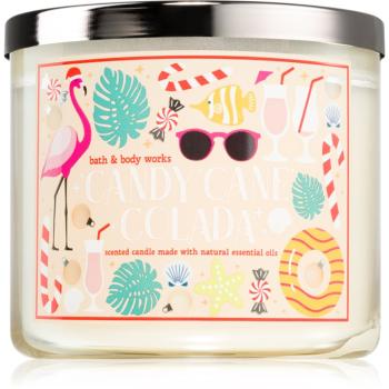 Bath & Body Works Candy Cane Colada lumânare parfumată 411 g