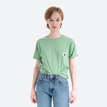 Carhartt WIP W' S/S Pocket T-Shirt I029070 MINERAL GREEN