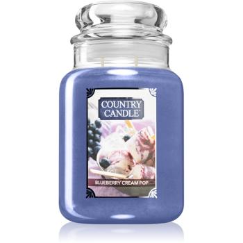 Country Candle Blueberry Cream Pop lumânare parfumată 680 g