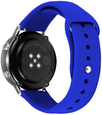 4wrist Curea din silicon pentru Samsung Galaxy Watch - Royal Blue 20 mm