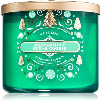 Bath & Body Works Peppermint Sugar Cookie lumânare parfumată 411 g