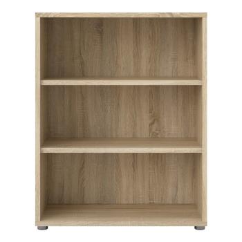 Bibliotecă modulară cu  aspect de lemn de stejar 89x113 cm Prima – Tvilum