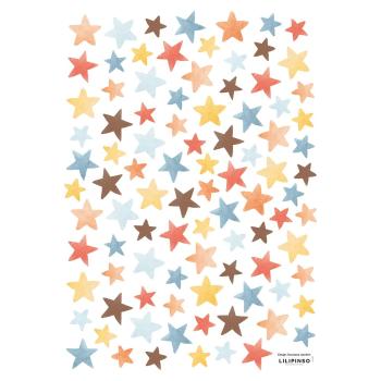 Autocolante pentru copii 93 buc. 30x42 cm Colorful Stars – Lilipinso