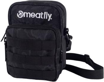 Meatfly Geantă crossbody pentru bărbați Hardy Morph Black