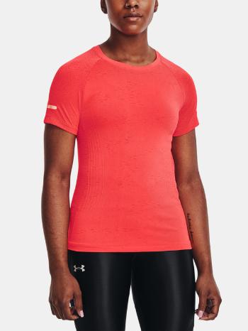 Under Armour UA Seamless Run SS Tricou Portocaliu