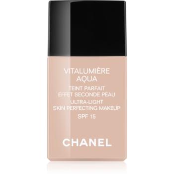 Chanel Vitalumière Aqua make-up ultra light pentru o piele radianta culoare 70 Beige  30 ml