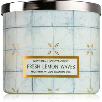 Bath & Body Works Fresh Lemon Waves lumânare parfumată 411 g