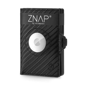 Slimpuro ZNAP Airtag Wallet, 8 carduri, compartiment pentru monede, 8,9 x 1,5 x 6,3 cm (L x Î x l), protecție RFID