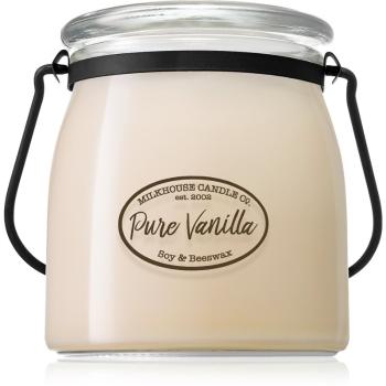 Milkhouse Candle Co. Creamery Pure Vanilla lumânare parfumată  Butter Jar 454 g
