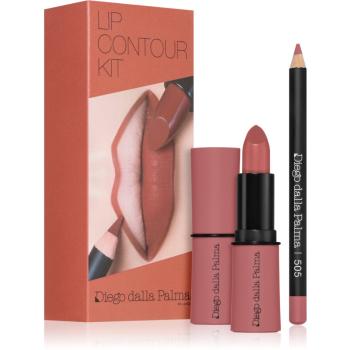 Diego dalla Palma Lip Contour Kit set îngrijire buze culoare 505 CORAL PINK 5,1 g